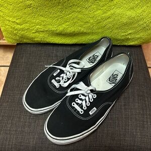 Laced up Classic Vans shoes